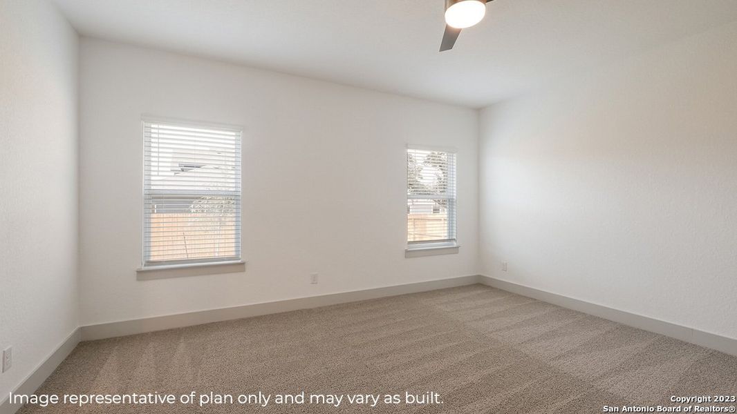Spacious, unfurnished interior of a new home in Riverstone at Westpointe, San Antonio (Image 23).
