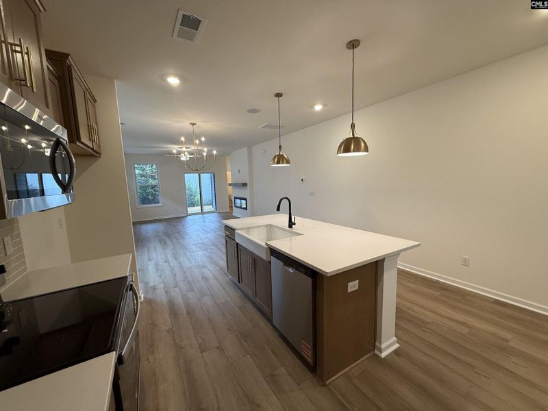 Furnished interior view inside a new home in Dunbar Village, Cayce (Image 7).