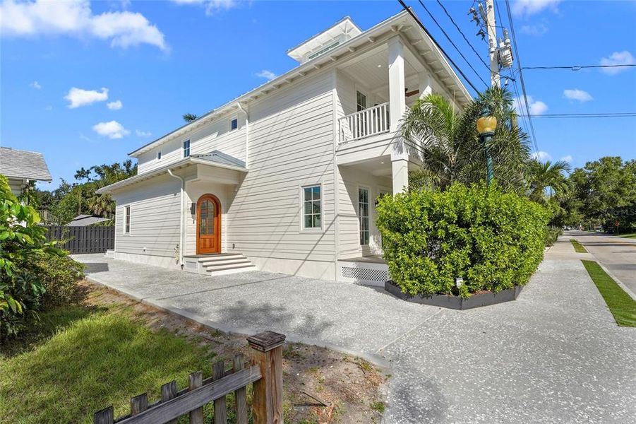 Exterior details and patio area of a home in , Sarasota (Image 31). Exterior details and patio area of a home in , Sarasota (Image 31).