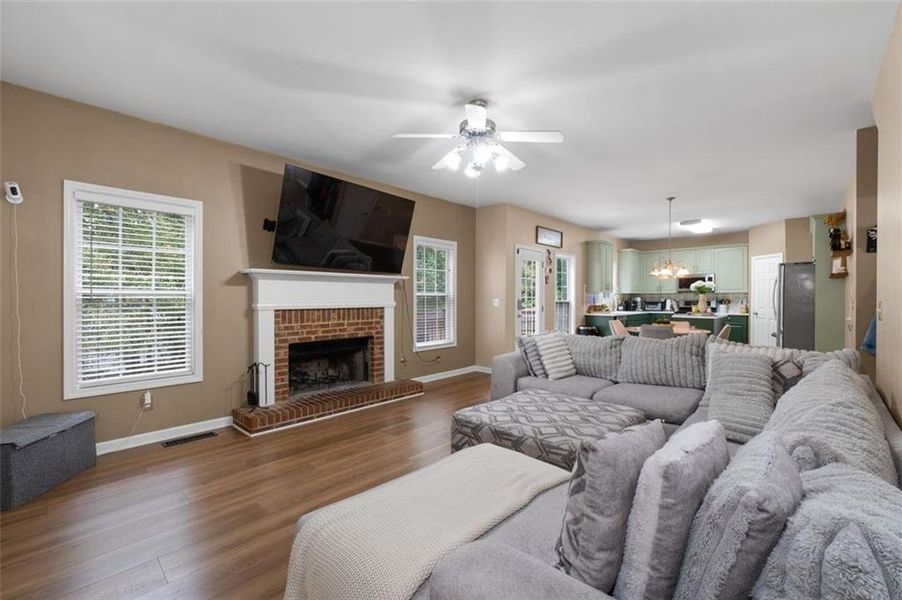 Furnished interior view inside a new home in , Hiram (Image 20). Furnished interior view inside a new home in , Hiram (Image 20).