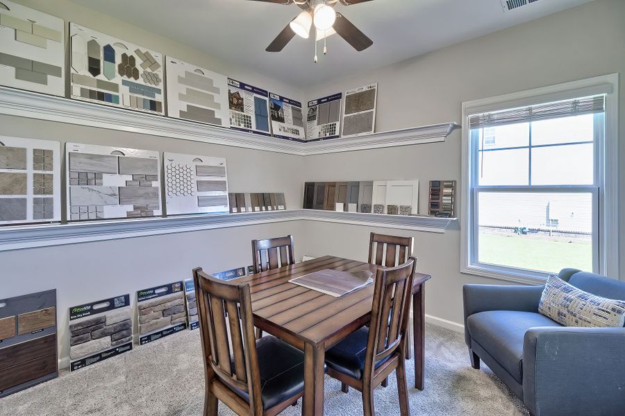 Furnished interior view inside a new home in Portrait Hills, Aiken (Image 7). Furnished interior view inside a new home in Portrait Hills, Aiken (Image 7).