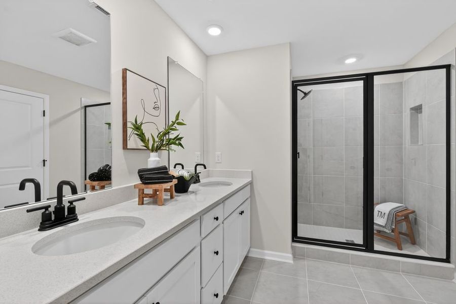 Furnished interior view inside a new home in Dreycott, Lawrenceville (Image 19).