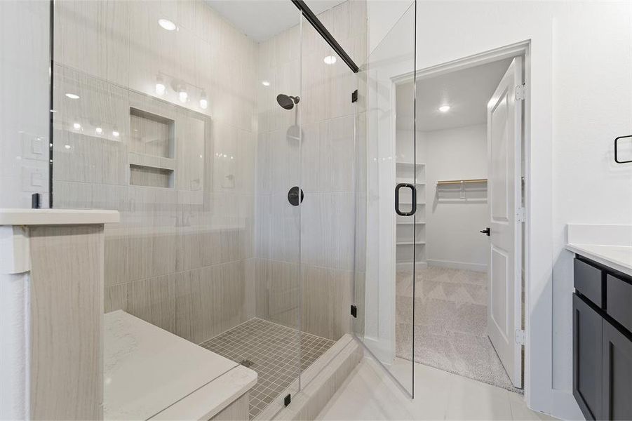 Furnished interior view inside a new home in Craig Ranch, McKinney (Image 6).