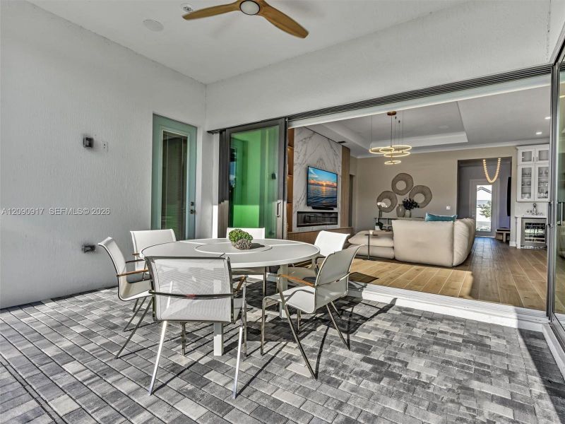 Furnished interior view inside a new home in , Davie (Image 8).