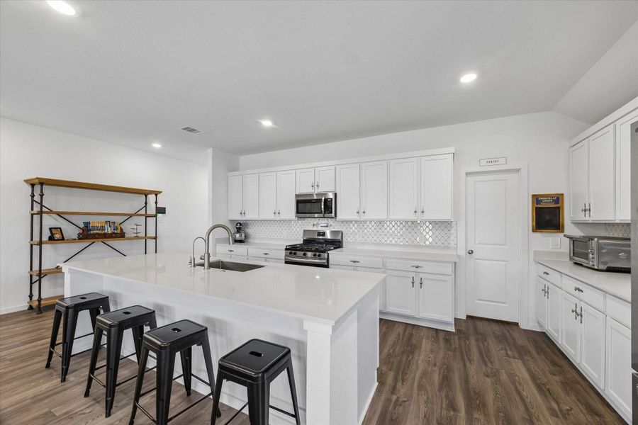 Furnished interior view inside a new home in , Magnolia (Image 16).