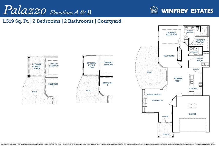2D floor plan layout for the Palazzo by Epcon Communities in Winfrey Estates, Tomball, TX (Image 4). 2D floor plan layout for the Palazzo by Epcon Communities in Winfrey Estates, Tomball, TX (Image 4).
