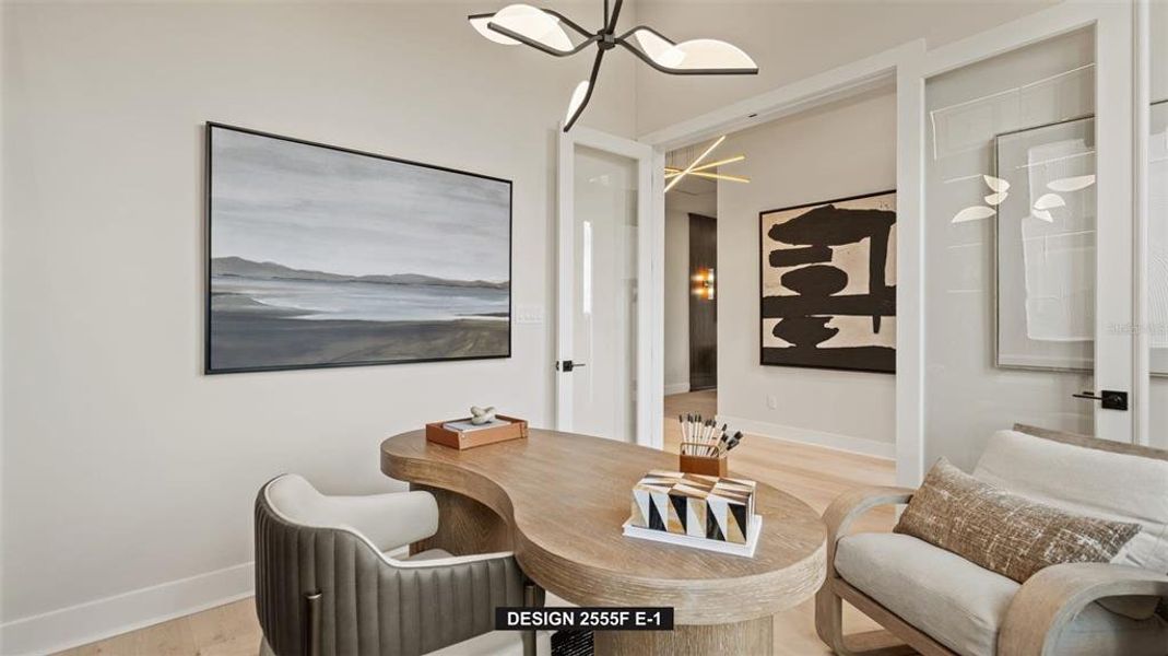 Furnished interior view inside a new home in Sanctuary at Seaire, Parrish (Image 14). Furnished interior view inside a new home in Sanctuary at Seaire, Parrish (Image 14).