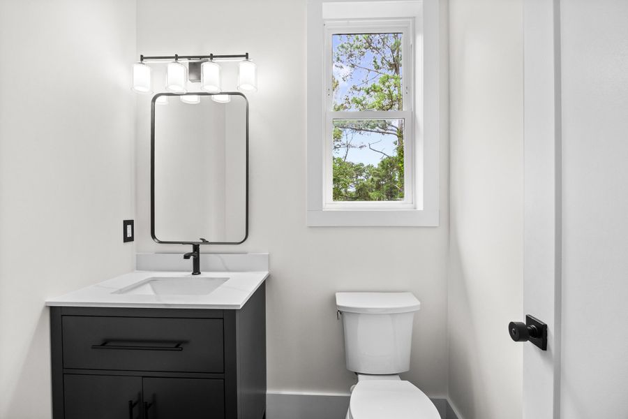 Furnished interior view inside a new home in , Pawleys Island (Image 13).