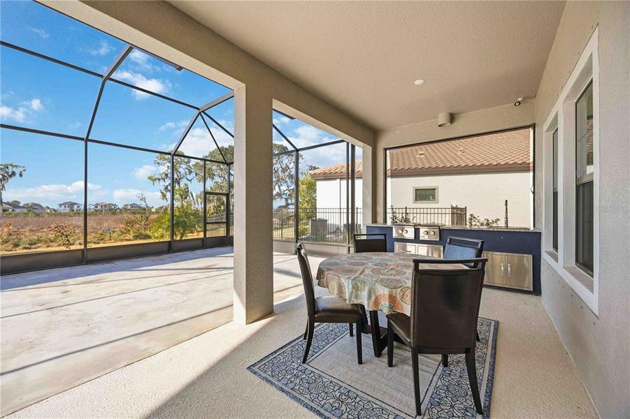 Exterior details and patio area of a home in , Parrish (Image 3). Exterior details and patio area of a home in , Parrish (Image 3).