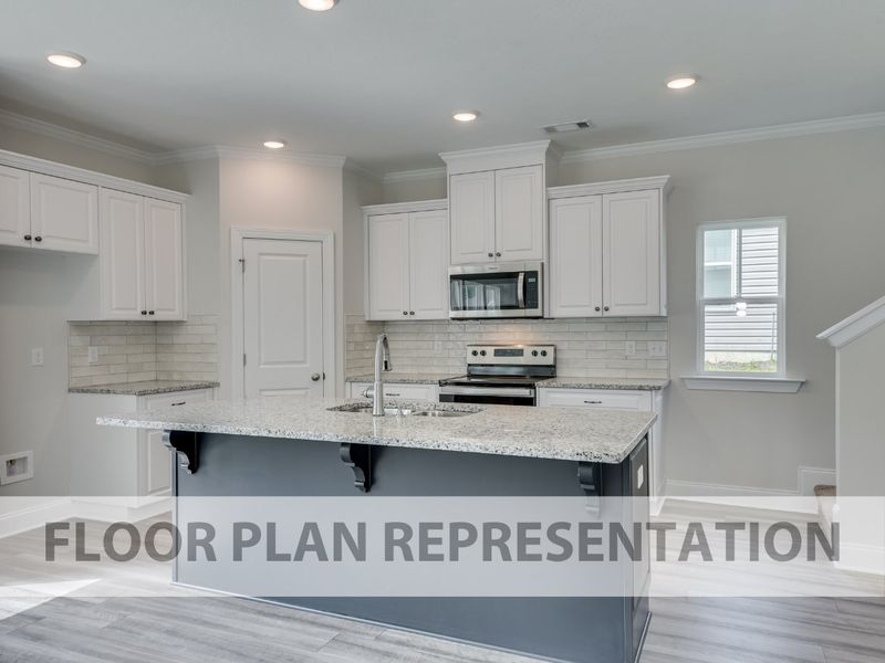 The 1797 Plan | Kitchen Floorplan Representation