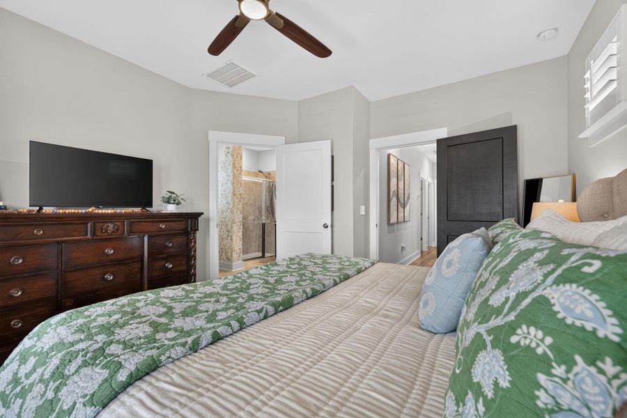 Furnished interior view inside a new home in Nexton - Midtown - The Park Collection, Summerville (Image 32). Furnished interior view inside a new home in Nexton - Midtown - The Park Collection, Summerville (Image 32).