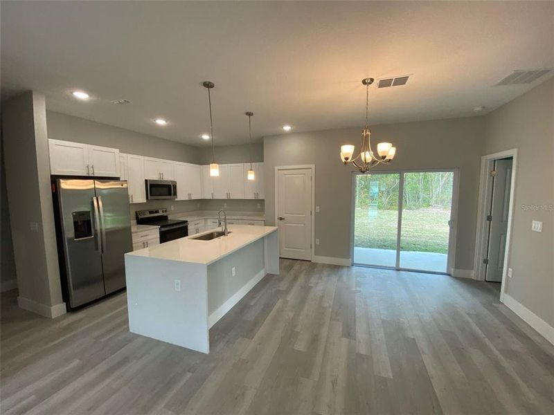 Furnished interior view inside a new home in , Citrus Springs (Image 4).
