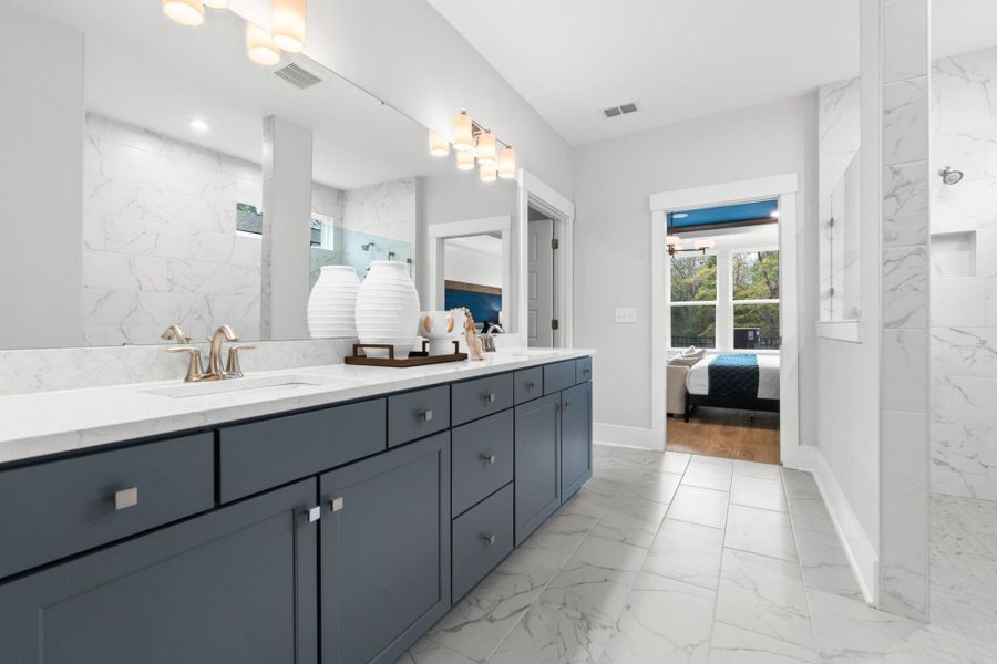 Representative furnished interior of a home built from the Stellar by Pulte Homes in Solserra, Shallotte (Image 27).