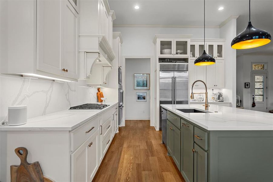 Furnished interior view inside a new home in , Woodway (Image 11).