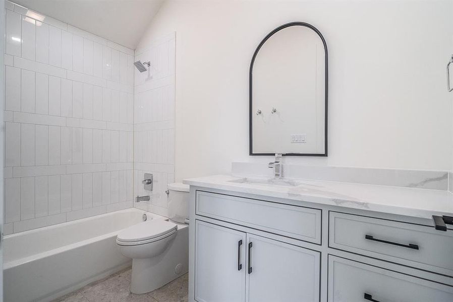 Furnished interior view inside a new home in , Graford (Image 3).