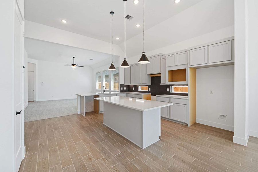 Furnished interior view inside a new home in Brookewater, Rosenberg (Image 7).