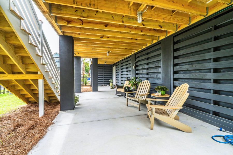 Exterior details and patio area of a home in , Mount Pleasant (Image 42).