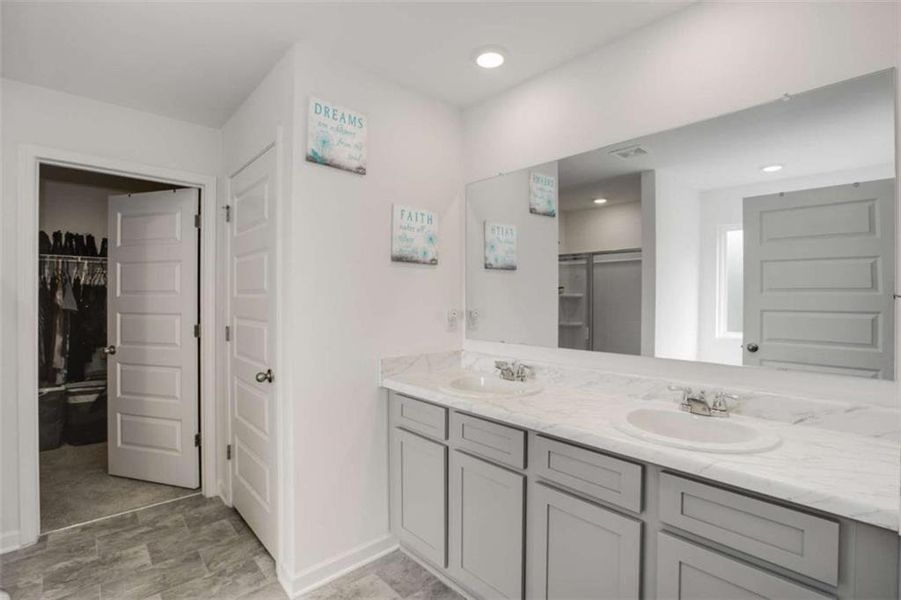 Furnished interior view inside a new home in Stillwater Springs, Dacula (Image 6). Furnished interior view inside a new home in Stillwater Springs, Dacula (Image 6).