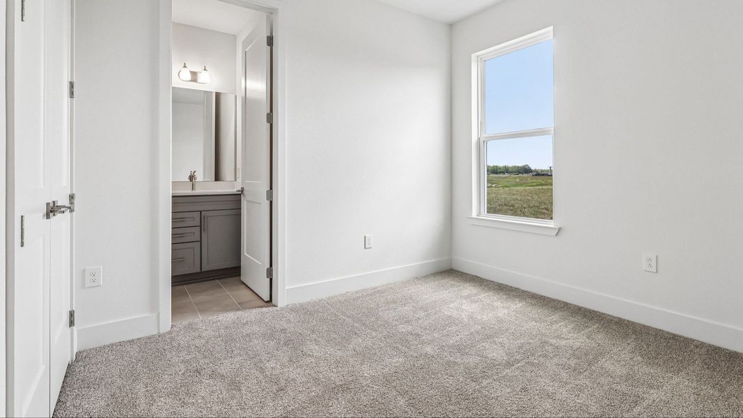 Representative furnished interior of a home built from the Longleaf by DRB Homes in Ardisia Park, New Smyrna Beach (Image 18).