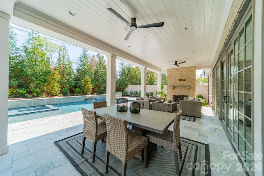 Exterior details and patio area of a home in , Charlotte (Image 23).