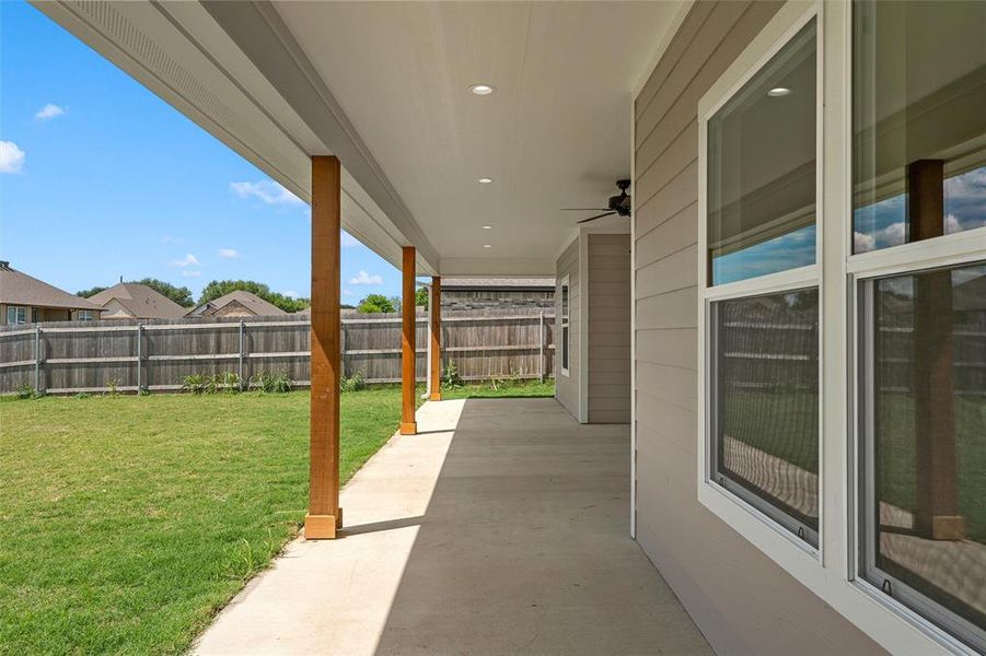 Exterior details and patio area of a home in , Hewitt (Image 27). Exterior details and patio area of a home in , Hewitt (Image 27).