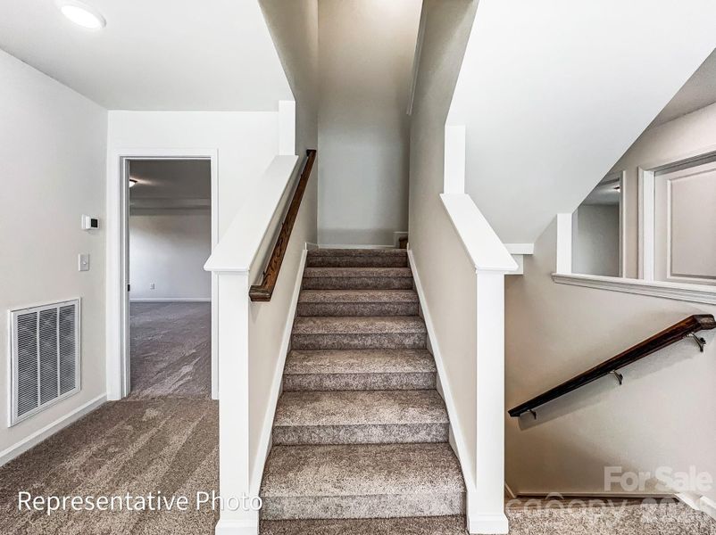 Spacious, unfurnished interior of a new home in Enclave at Riverdale, Huntersville (Image 25). Spacious, unfurnished interior of a new home in Enclave at Riverdale, Huntersville (Image 25).