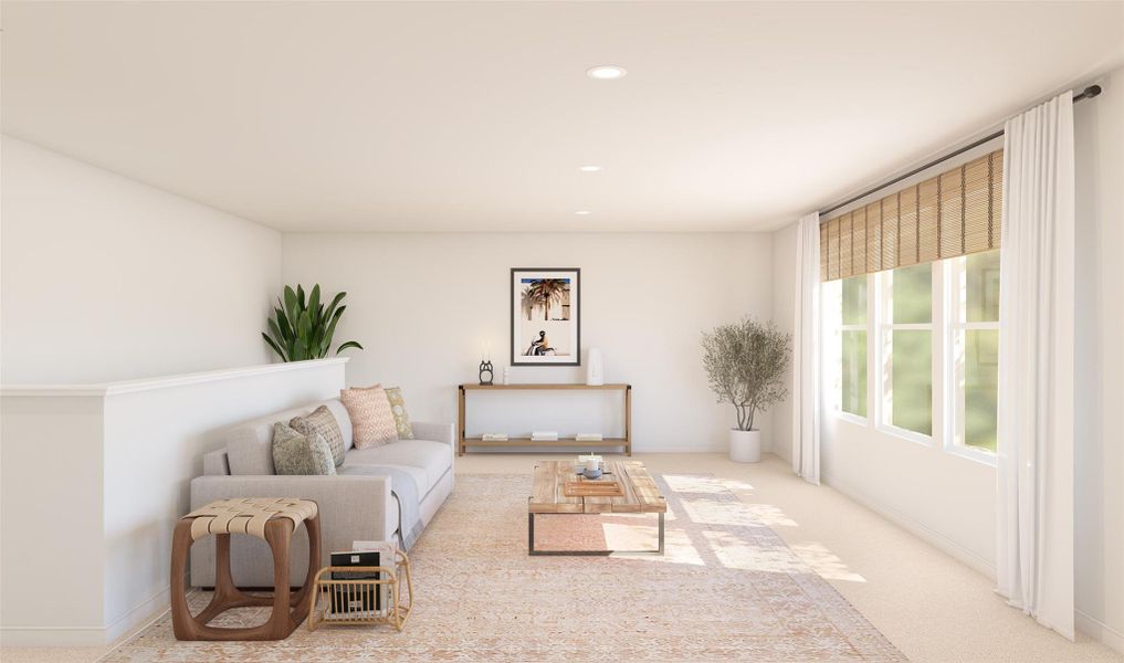 Versatile loft (*Artist rendering used for illustration purposes only.)