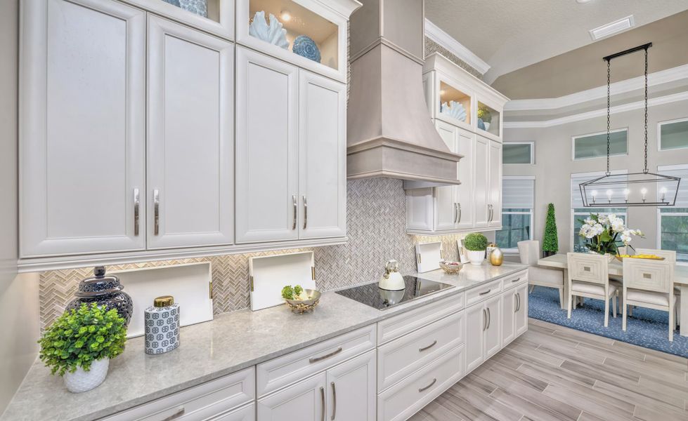 Furnished interior view inside a new home in The Reserve at Plantation Bay, Bunnell (Image 20).