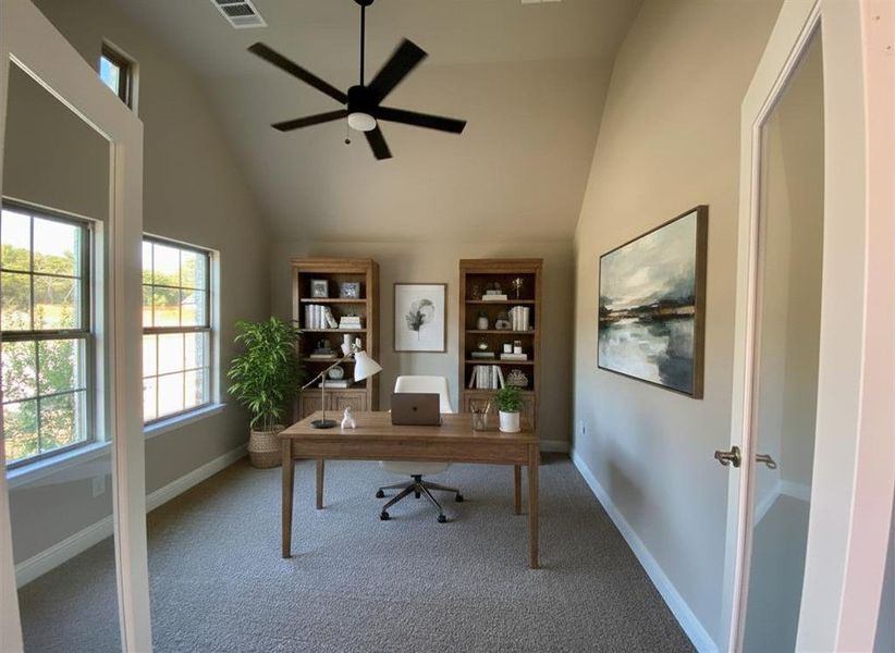 Furnished interior view inside a new home in , Crandall (Image 16).