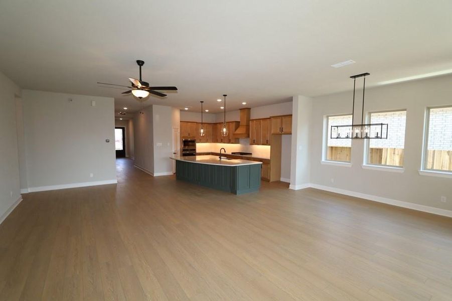 Spacious, unfurnished interior of a new home in Meridiana 55' Homesites, Manvel (Image 8).