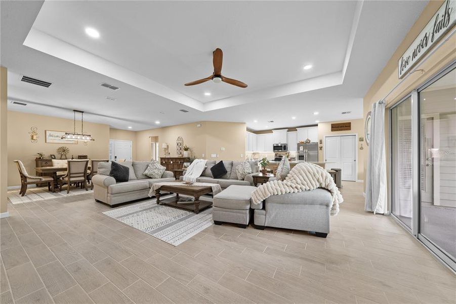 Furnished interior view inside a new home in Trailhead Landing, Alachua (Image 14).