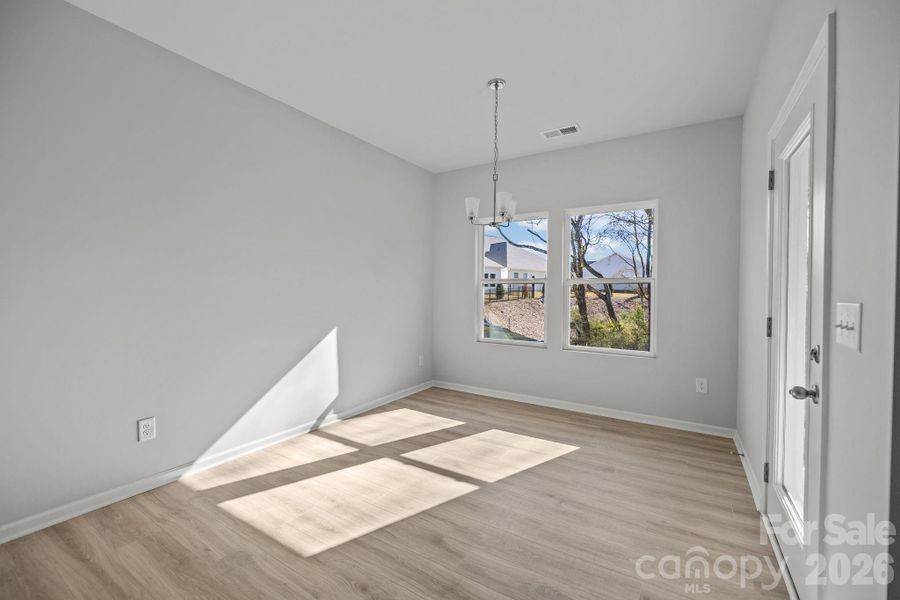 Spacious, unfurnished interior of a new home in Cottages at Wingate, Wingate (Image 15). Spacious, unfurnished interior of a new home in Cottages at Wingate, Wingate (Image 15).