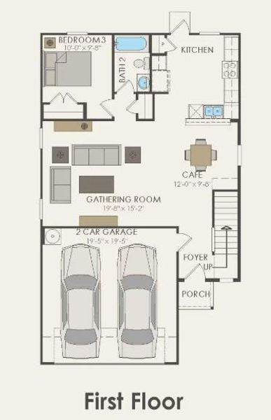 Centex Homes, Coolidge floor plan