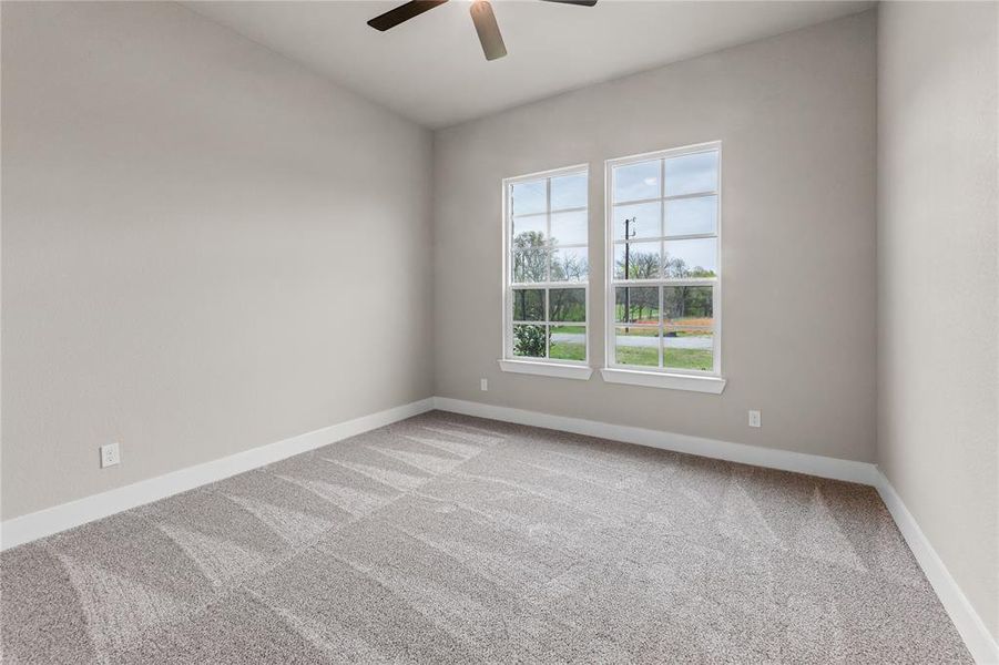 Spacious, unfurnished interior of a new home in King Crossing Estates, Van Alstyne (Image 23).