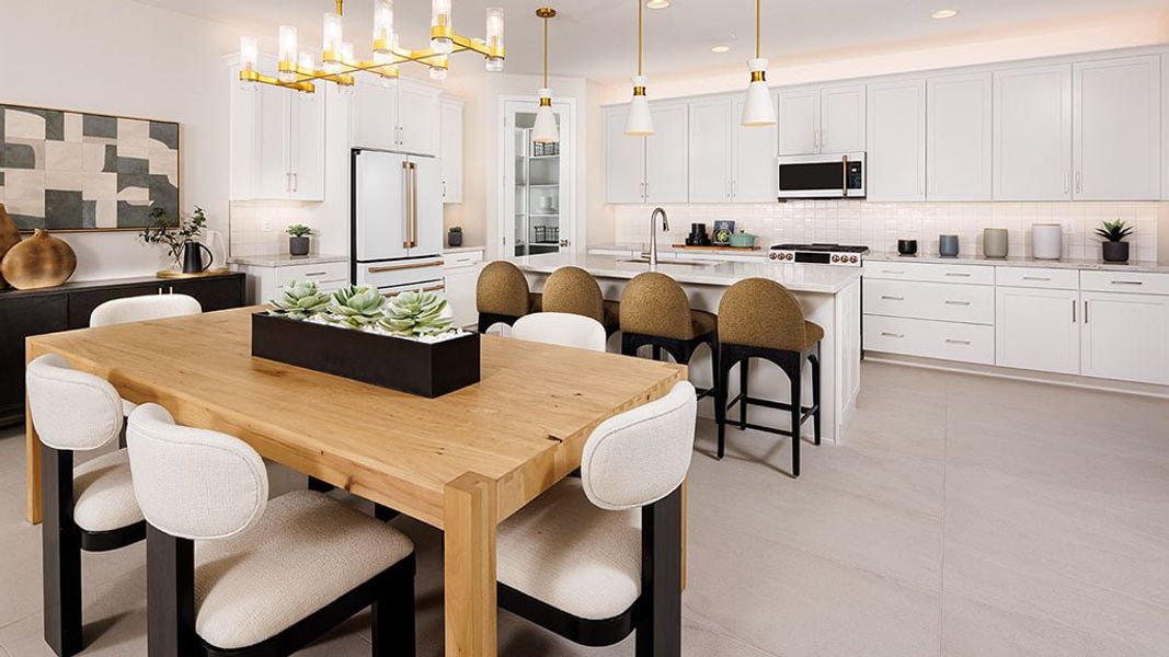 Representative furnished interior of a home built from the Compass by Taylor Morrison in Alamar, Avondale (Image 7).