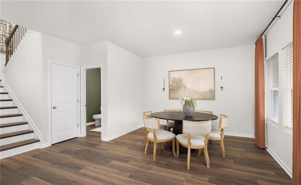 Furnished interior view inside a new home in Honey Creek, Conyers (Image 20).
