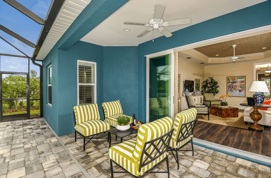 Representative exterior details of a home built from the Applause by Neal Communities in Verandah, Fort Myers (Image 24).