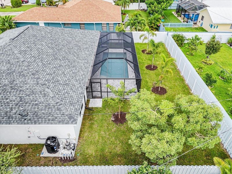 Exterior details and patio area of a home in Cape Coral, Cape Coral (Image 21).