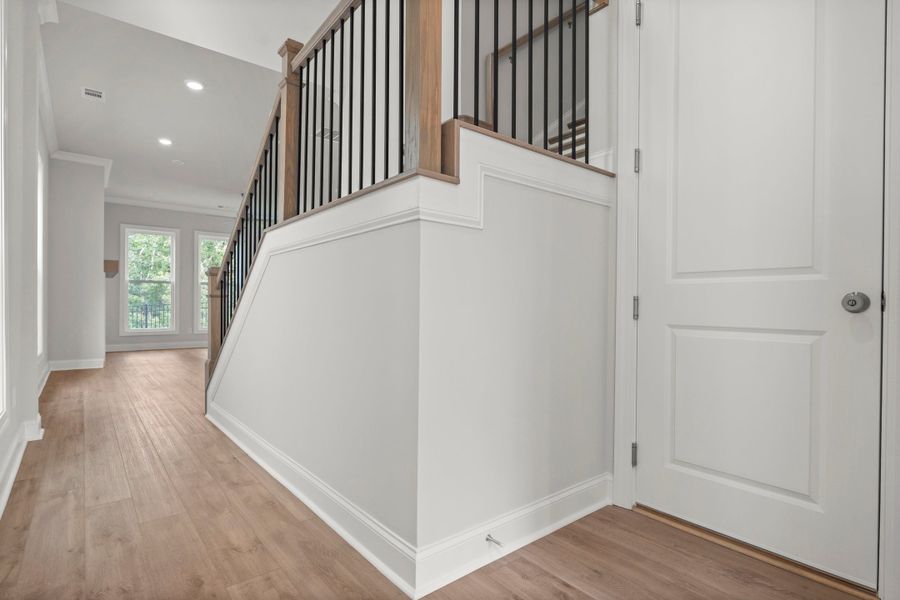 Representative unfurnished interior of a home built from the The Castleberry by The Providence Group in Aberdeen, Hoschton (Image 18).