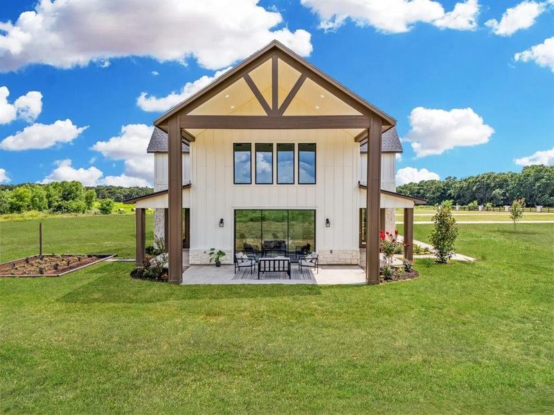 Exterior details and patio area of a home in , Wills Point (Image 3). Exterior details and patio area of a home in , Wills Point (Image 3).