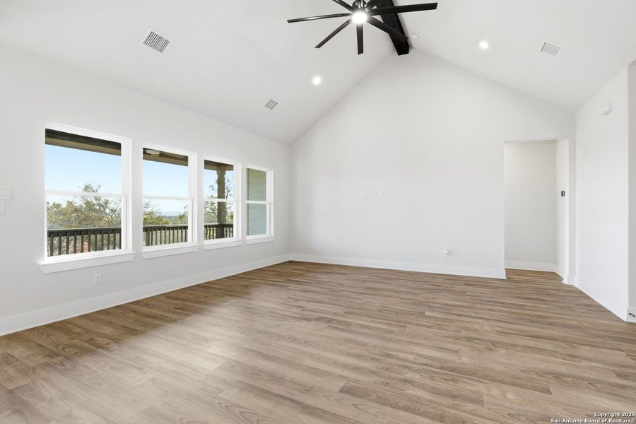 Spacious, unfurnished interior of a new home in , Spring Branch (Image 30). Spacious, unfurnished interior of a new home in , Spring Branch (Image 30).