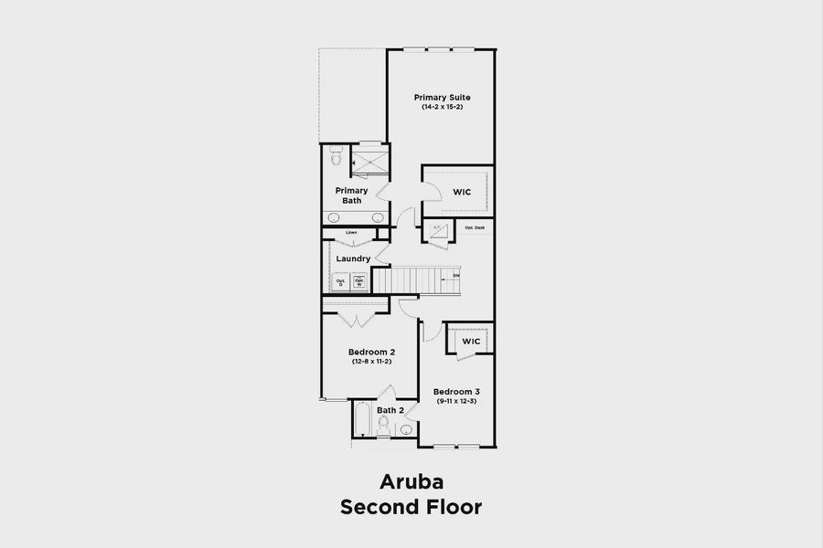 2D floor plan layout of this home in Isla Mirada, San Antonio, FL (Image 6).