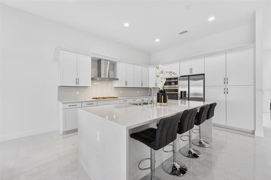 Furnished interior view inside a new home in , Sarasota (Image 7).