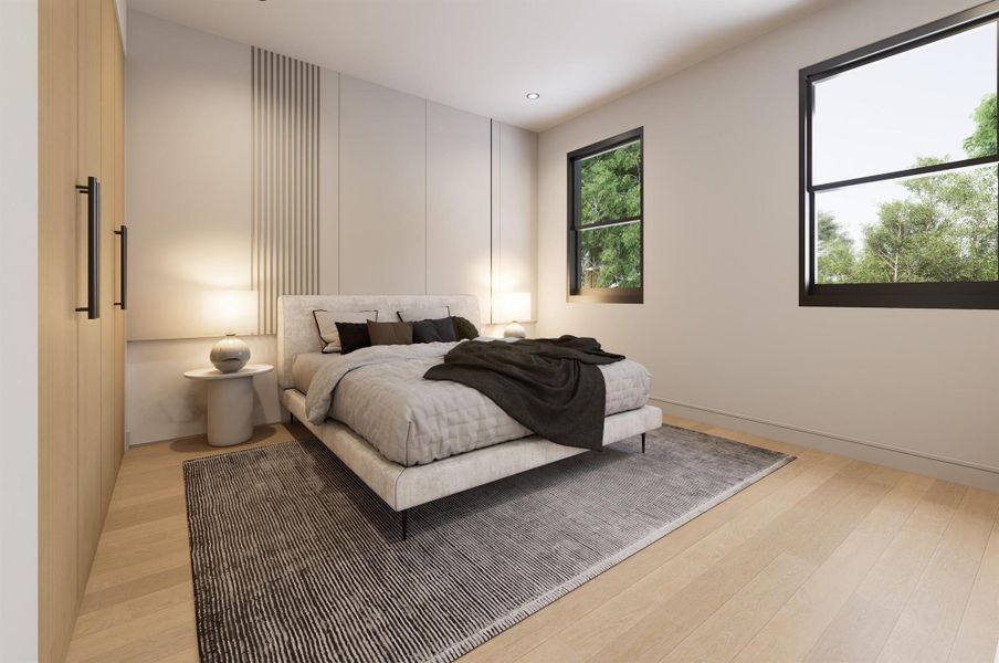 Furnished interior view inside a new home in , West Palm Beach (Image 7).