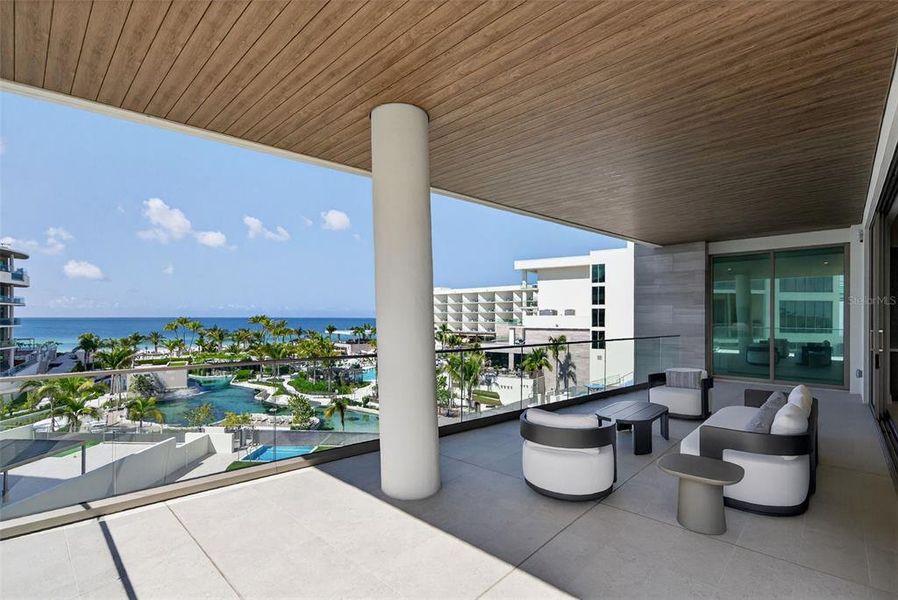Exterior details and patio area of a home in , Longboat Key (Image 26).