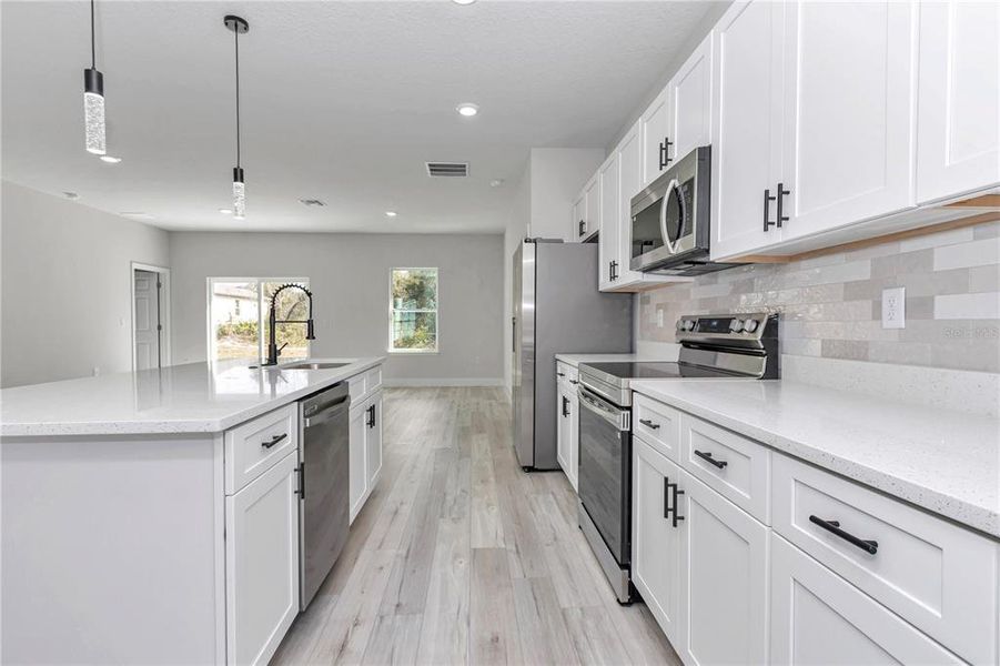 Furnished interior view inside a new home in , Ocala (Image 8).