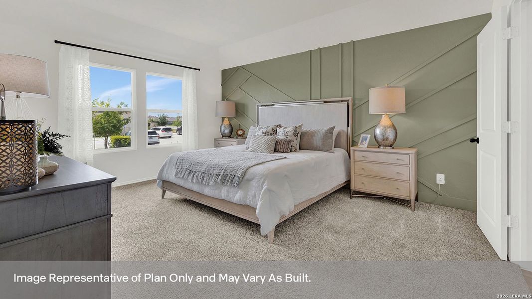 Furnished interior view inside a new home in Arroyo Ranch, Seguin (Image 6). Furnished interior view inside a new home in Arroyo Ranch, Seguin (Image 6).