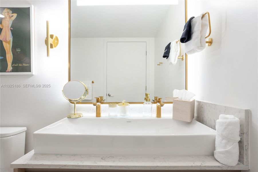 Furnished interior view inside a new home in Gale Hotel & Residences Miami (former Natiivo), Miami (Image 18).