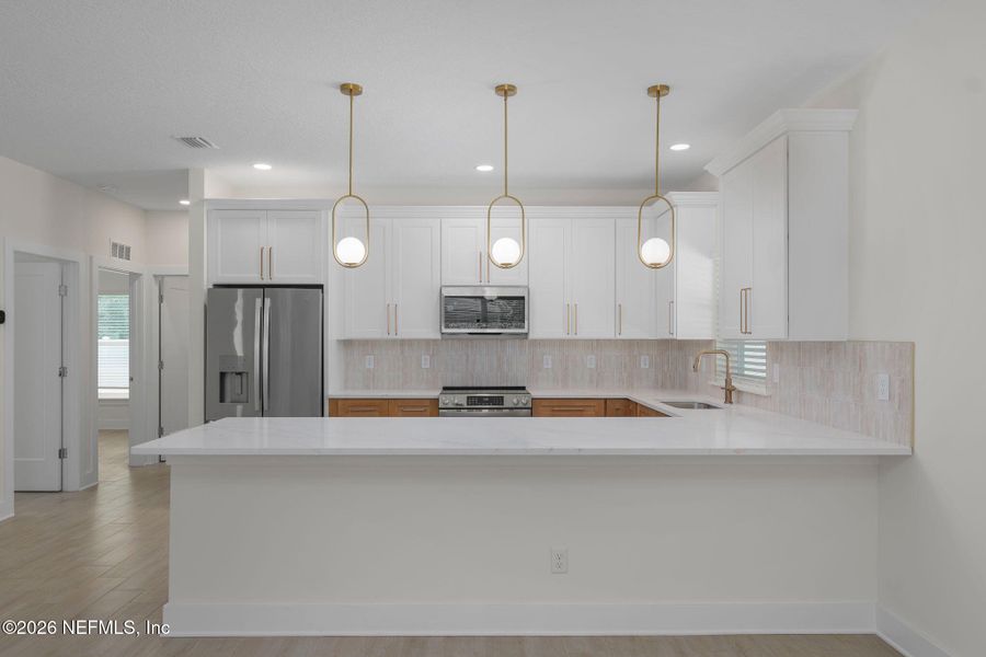 Furnished interior view inside a new home in , St. Augustine (Image 6).