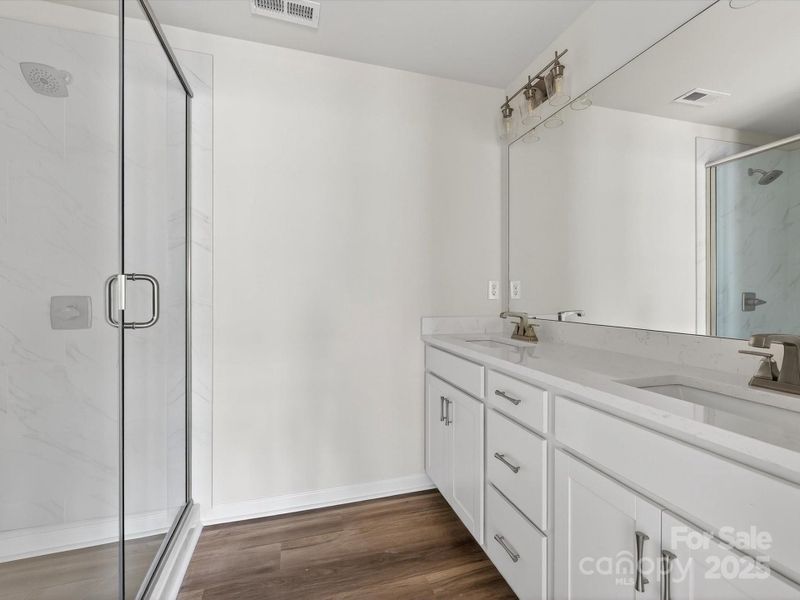 Furnished interior view inside a new home in North Creek Village, Huntersville (Image 10).
